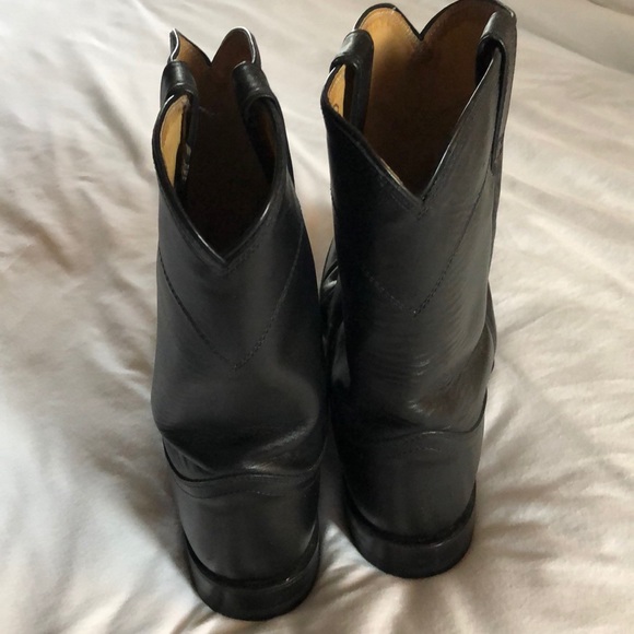 Men’s Black Justin Boot - Picture 2 of 7